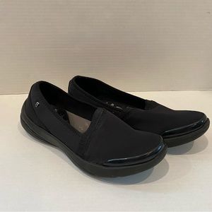 BZEES Lollipop Slip On Comfort Shoes Women's Size 9.5 Black